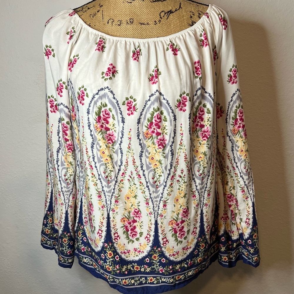 you and I ❤️ long sleeve boho top